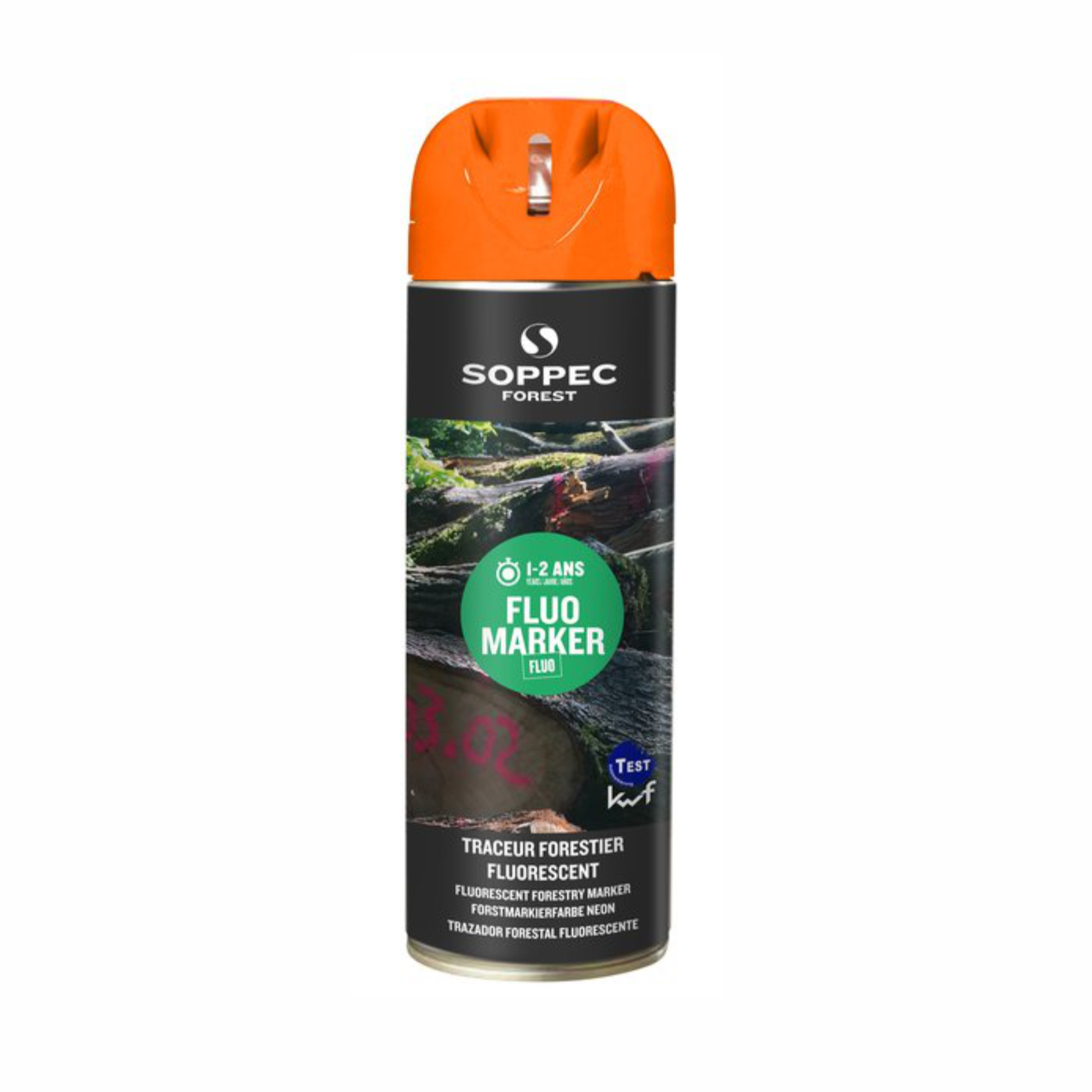 Фарба для маркування деревини SOPPEC Fluo Marker, 500мл, помаранчева